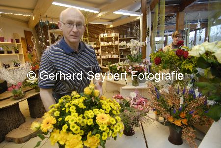 Blumen Velmans fr Lowi, 40-Jahre gibt es den Betrieb