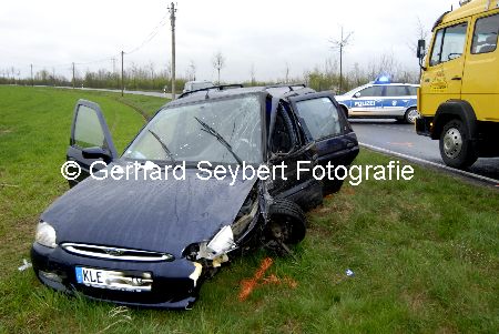 Verkehrsunfall Kervenheim / Uedem