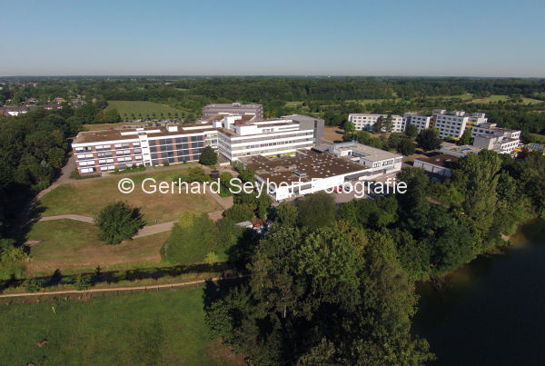 Gelderlandklinik und Clemenshospital Luftaufnahme