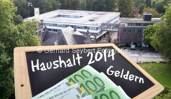 Haushalt in Geldern 2014 Symbolfoto