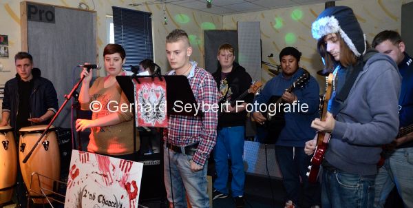 Musikprojekt-Vorstellung der Jugendwerkstatt der Integra GmbH Geldern