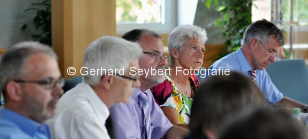 Straelen, Ratssitzung mit Monika Mertens als Sitzungsleiterin