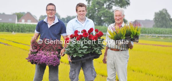 Lllingen Drei Generationen Meister im Blumenbetrieb