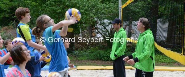 Volleyballcamp mit Markus Dieckmann am Walbecker Waldbad