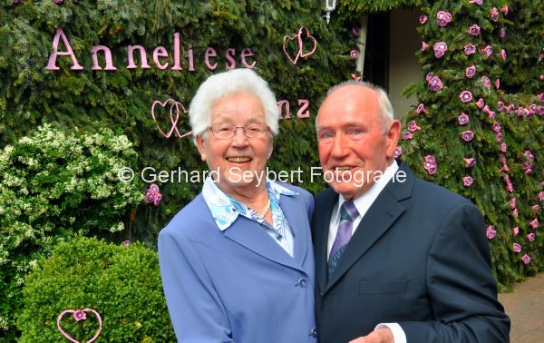 Diamantene Hochzeit Heinz und Anneliese Mecklenburg