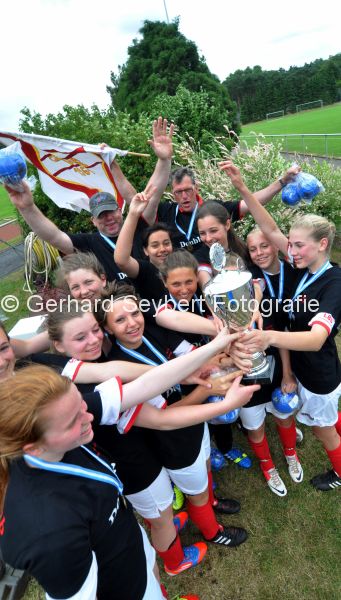 Sieger Prima-Giro-Cup-Finale B-Juniorinnen: Germania Wemb