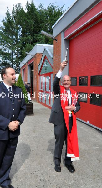 Nieukerk, Einweihung Erweiterung des Feuerwehrgertehauses
