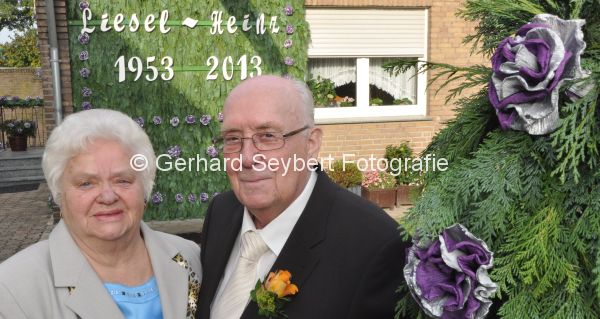 Sevelen, Diamantene Hochzeit Liesel und Heinz Grtz