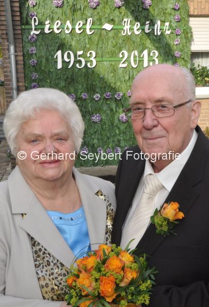 Sevelen, Diamantene Hochzeit Liesel und Heinz Grtz