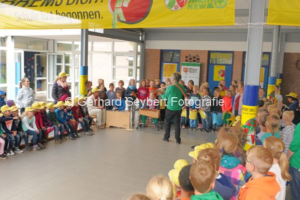 Winnekendonk, Grundschule Schulanfangsaktion der Verkehrswacht Kreis Kleve