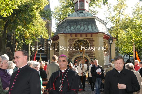 Besuch des katholischen Nuntius Dr. Nikola Eterovic in Kevelaer